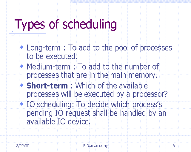 types-of-scheduling