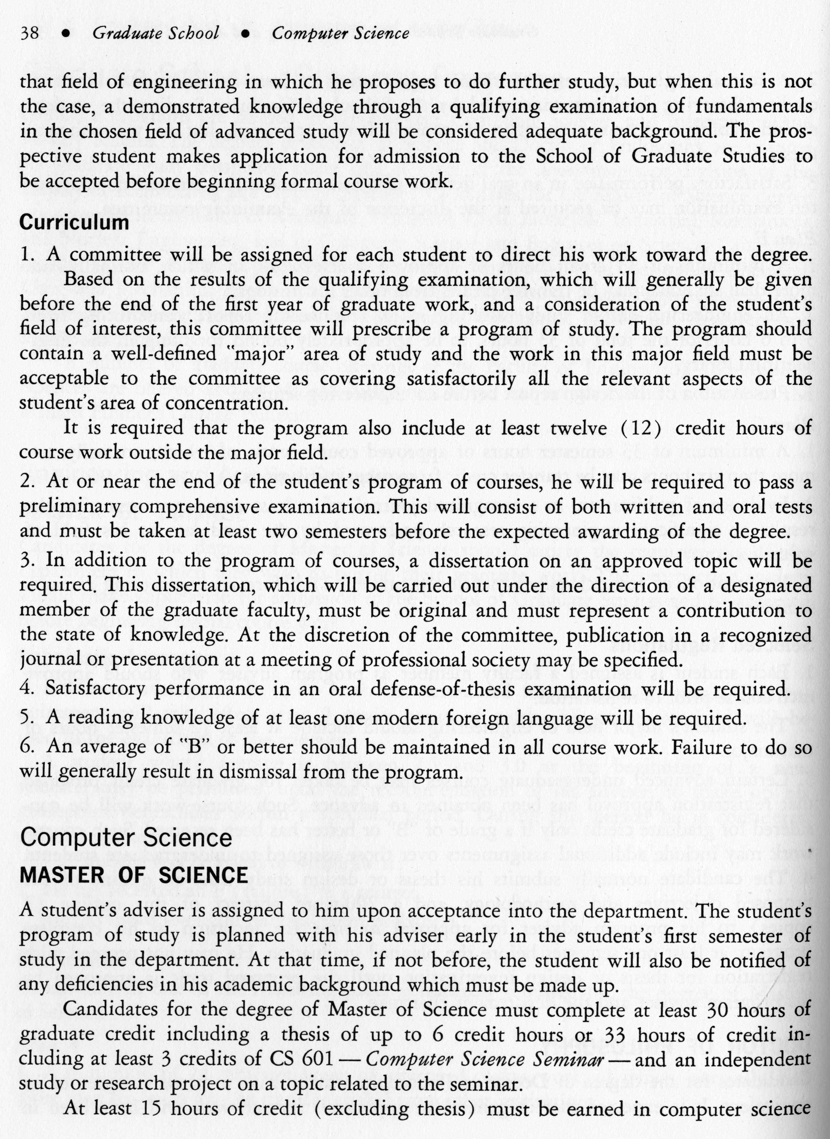 Computer Science [ and Engineering ] Timeline