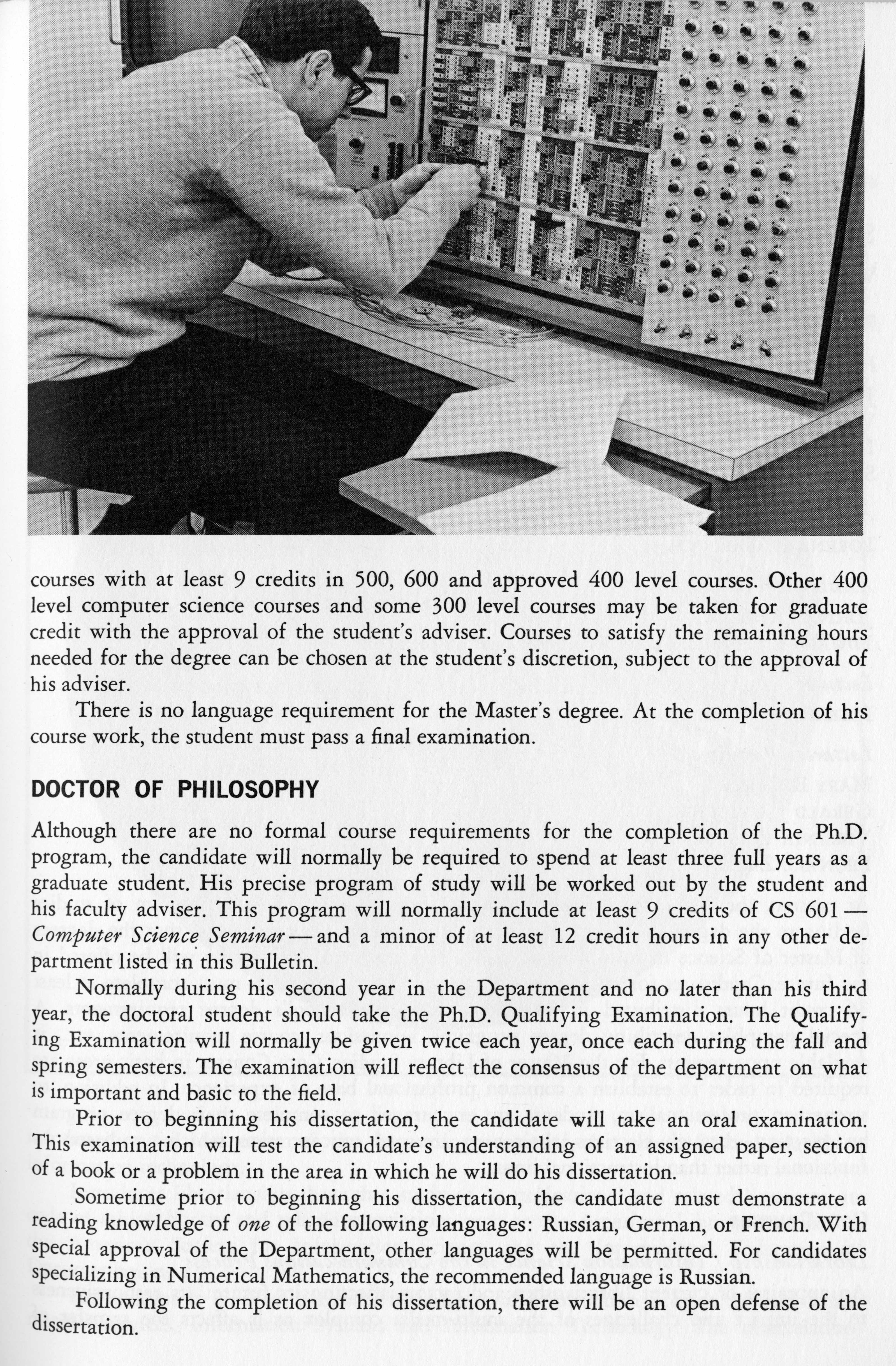 Computer Science [ and Engineering ] Timeline