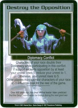 Babylon 5 CCG Psi-Corps Promo Card Join The Corps Used Played 