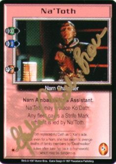 Babylon 5 Informant Moderately Played from set Psi Corps B5 Precedence 